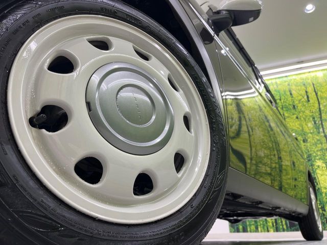 【純正14インチアルミホイール】外観にマッチした純正アルミホイールを装着しております。各種社外アルミホイールや、スタッドレスタイヤも取扱いしております。是非ご相談ください♪