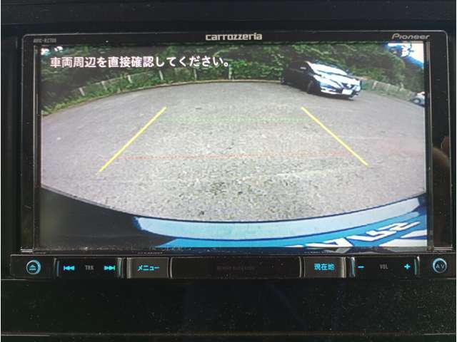 【バックカメラ】バックカメラが付いていますので駐車も安全にできますね♪