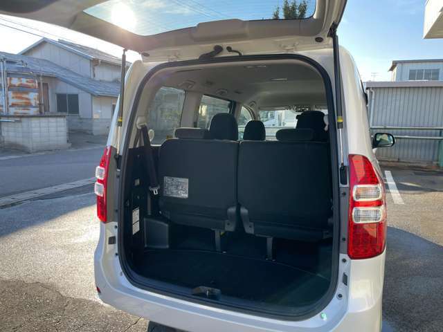 間口が大きく大きな荷物も積み込み可能です☆