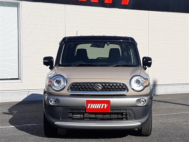 ■　外装正面　■　ヘッドライトのクリアー塗装を剥離、再塗装で目力復活！まるで新品の透明感！ヘッドライトリフォーム！！　見た目にこだわるお客様におすすめのオプションです。