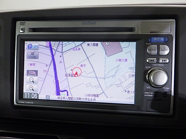 ナビゲーションももちろん装備☆多彩な機能で快適ドライブをアシスト☆オーディオ機能も充実していますね☆