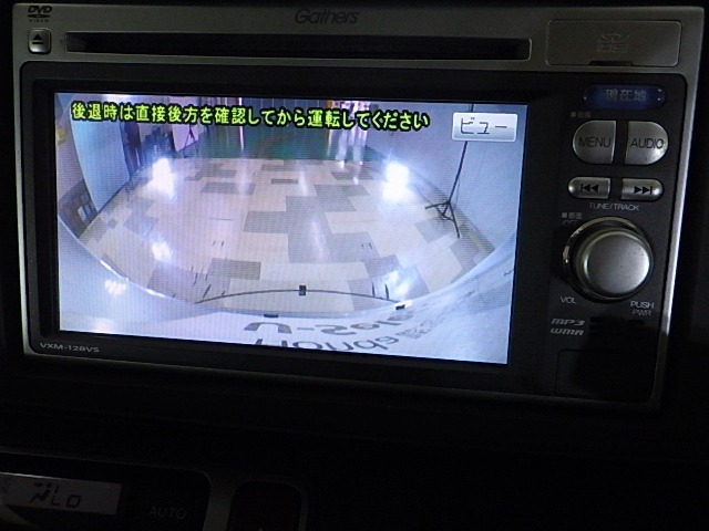 バックカメラの画像です。車庫入れの安心感がアップしますね☆