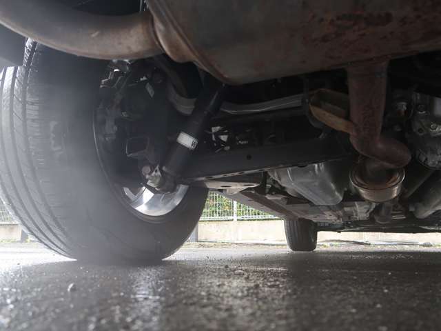 サビもなくキレイな足回りの画像