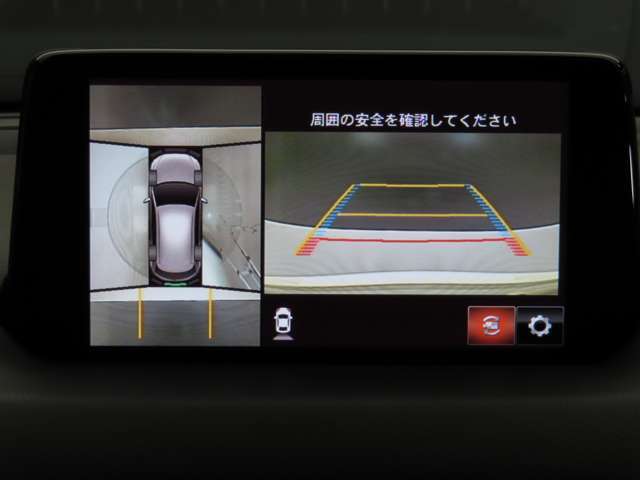 ☆360度モニター付きで駐車が苦手な方もとても安心。リアーパーキングセンサーと併せてご使用下さアイ☆