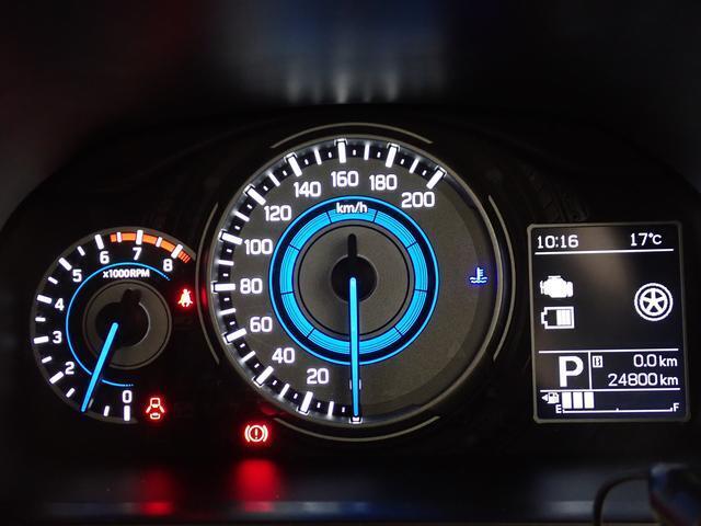 常時発光式で昼夜問わず視認性が高いメーター廻り☆