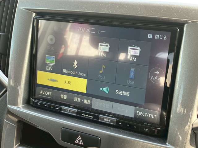 純正8インチナビ/型式【AVIC-RLS901】/フルセグTV/CD/DVD再生/Bluetooth/全方位モニター/FM/AMラジオ