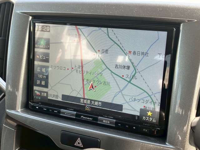 純正8インチナビ/型式【AVIC-RLS901】/フルセグTV/CD/DVD再生/Bluetooth/全方位モニター/FM/AMラジオ