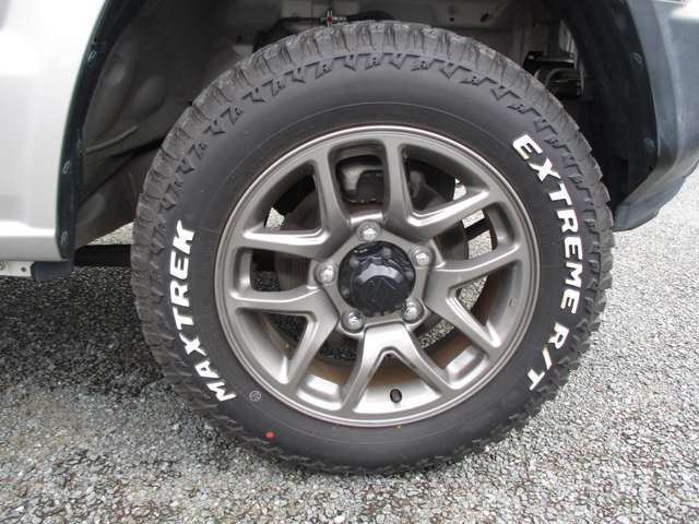 タイヤサイズは175/80R16です。