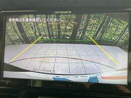 【バックカメラ】駐車時に後方がリアルタイム映像で確認できます。大型商業施設や立体駐車場での駐車時や、夜間のバック時に大活躍！運転スキルに関わらず、今や必須となった装備のひとつです！