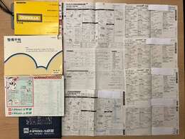 記録簿他、当時物取説整備手帳あります！