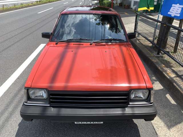 キレイなノーマルボディのスターレット自体残っていません。