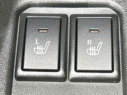 【シートヒーター】寒い日に重宝するシートヒーター！エアコンより早く温まってくれるので寒がりの人も安心ですね♪エアコンの温風は乾燥するから苦手、という方にもをおすすめです。