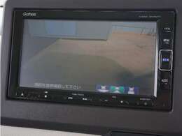 ◆バックカメラ◆リバースにするだけで映ります、後方の安全確認や、狭い駐車場での車庫入れ、雨の日や夜間など視界の悪い時に便利です！安全にバックする為には欠かせない装備です。