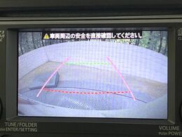 【バックカメラ】駐車時に後方がリアルタイム映像で確認できます。大型商業施設や立体駐車場での駐車時や、夜間のバック時に大活躍！運転スキルに関わらず、今や必須となった装備のひとつです！