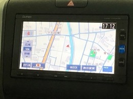 ギャザズナビ搭載です。知らない道も安心ですね！