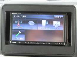 【ナビゲーション】メモリーナビ・ワンセグTV・CD再生・Bluetooth対応でスマホの音楽が車内で聞けます♪別途8，000円で、走行中にもTVが映るようになり、ナビの操作も出来ますヨ♪