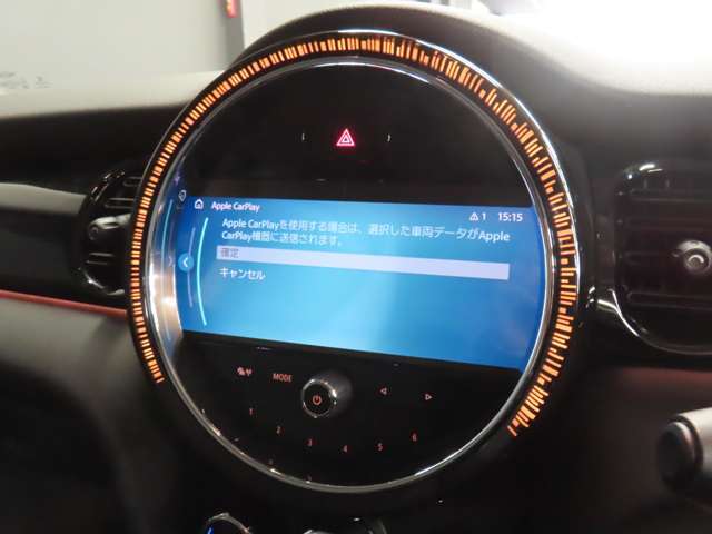 Apple　car　play装備車両です。