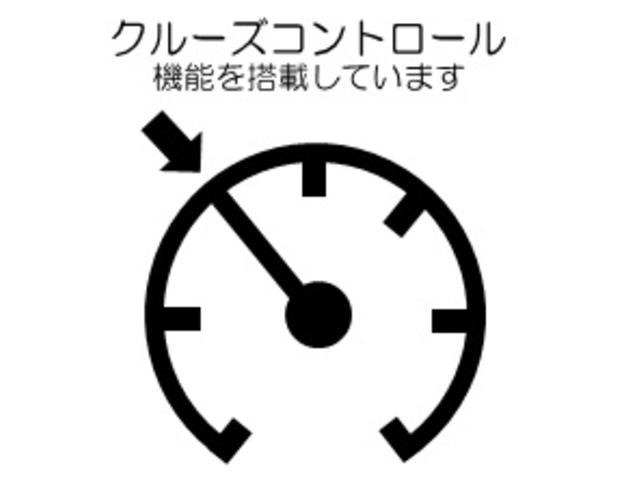 クルーズコントロール機能付いています。