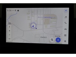 純正ディスプレイオーディオ。もちろんナビとしても使用できます♪