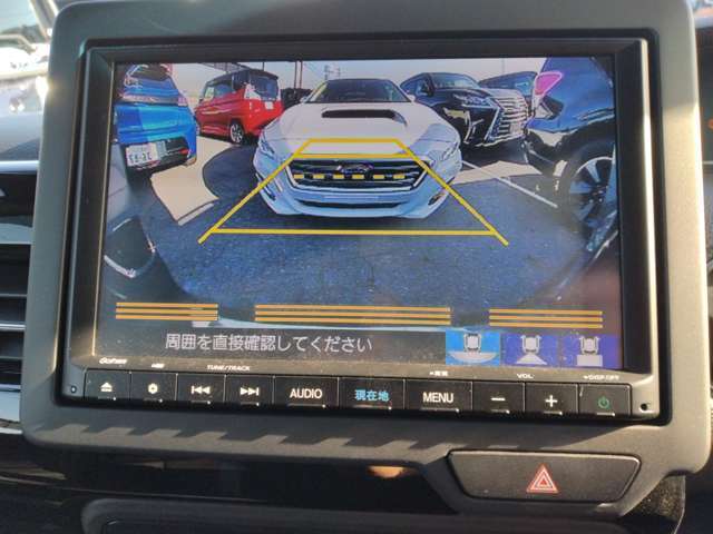 後方センサーも装備