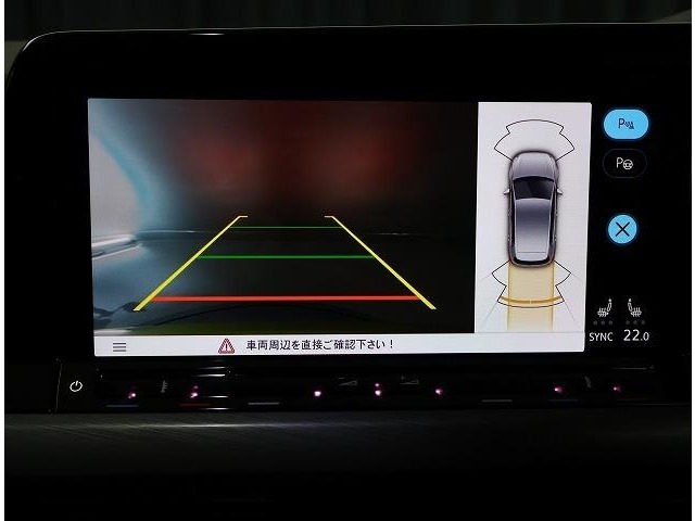 バックカメラ映像