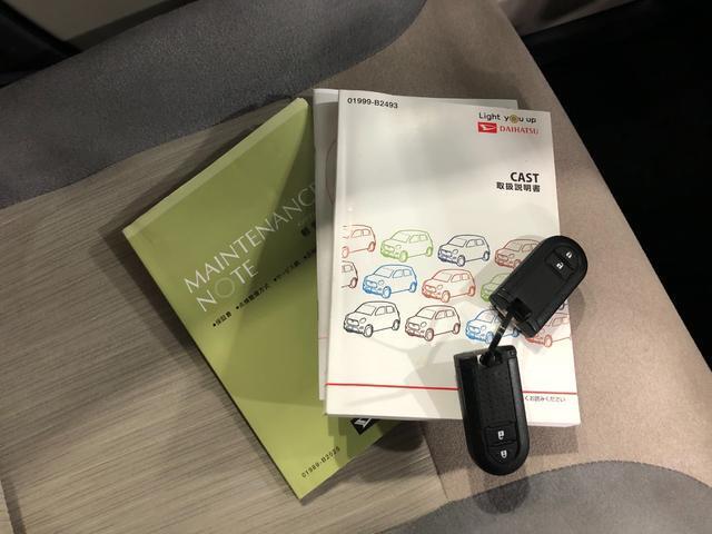 取説、メンテナンスノート、スペアキー、一式揃ってます♪