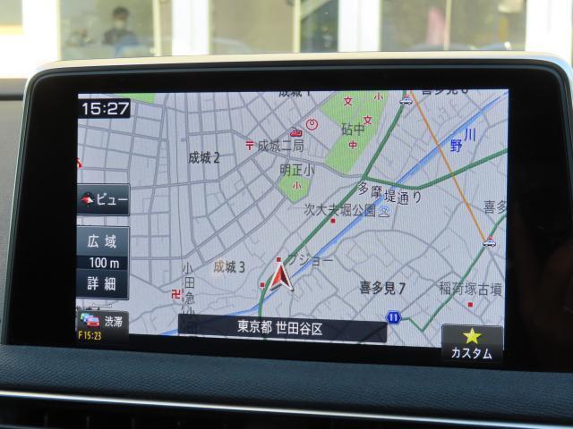 純正ナビゲーションが装着済み。