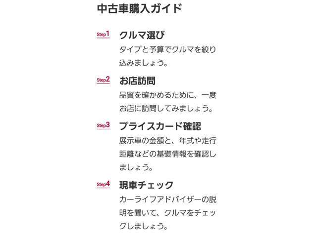 日産で認定された安心の認定中古車◎日産ならではの安心や保証が充実