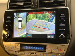 【パノラミックビューモニター】専用のカメラにより、上から見下ろしたような視点で360度クルマの周囲を確認することができます☆死角部分も確認しやすく、狭い場所での切り返しや駐車もスムーズに行えます。