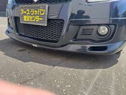 スズキスポーツのフロントエアロ付きです