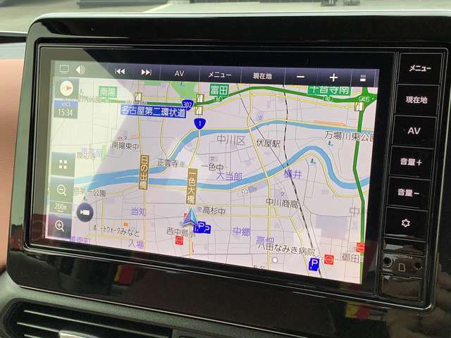 [日産純正ナビ]遠くへのお出かけする際の心強い味方です！細かい所までの詳細地図が出たり、目的地の登録件数が多く便利で快適です。
