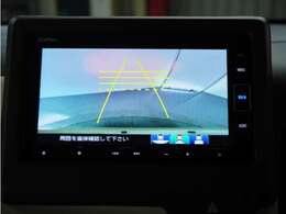 ◆バックカメラ◆リバースにするだけで映ります、後方の安全確認や、狭い駐車場での車庫入れ、雨の日や夜間など視界の悪い時に便利です！安全にバックする為には欠かせない装備です。