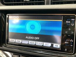 【純正ナビ】人気の純正ナビを装備。オーディオ機能も充実しており、Bluetooth接続すればお持ちのスマホやMP3プレイヤーの音楽を再生可能！毎日の運転がさらに楽しくなります！！