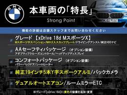 本車両の主な特徴をまとめました。上記の他にもお伝えしきれない魅力がございます。是非お気軽にお問い合わせ下さい。