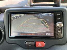 バックモニター付きで駐車も安心！