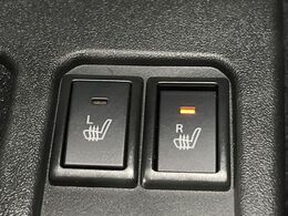 【シートヒーター】寒い日に重宝するシートヒーター！エアコンより早く温まってくれるので寒がりの人も安心ですね♪エアコンの温風は乾燥するから苦手、という方にもをおすすめです。