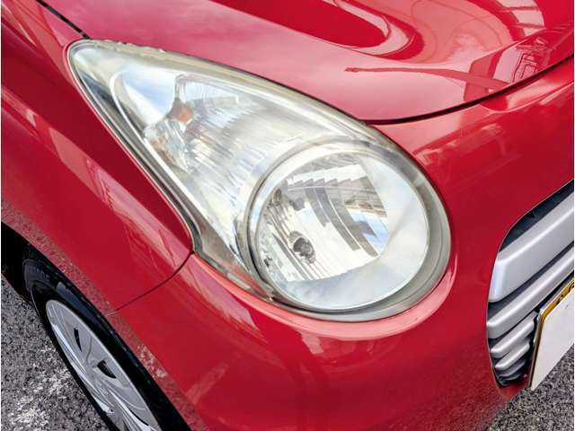 きれいなヘッドライトです☆