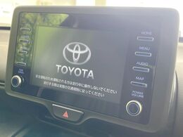 【8インチ　ディスプレイオーディオ】大画面のディスプレイはAppleCarPlayやAndroidAutoが利用可能。大きな画面でスマホナビアプリ等が利用いただけます♪