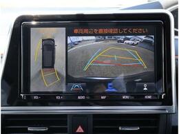 パノラミックビューモニター付ですので、車庫入れも駐車もラクラクです。