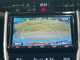【バックカメラ】駐車時に後方がリアルタイム映像で確認できます。大型商業施設や立体駐車場での駐車時や、夜間のバック時に大活躍！運転スキルに関わらず、今や必須となった装備のひとつです！