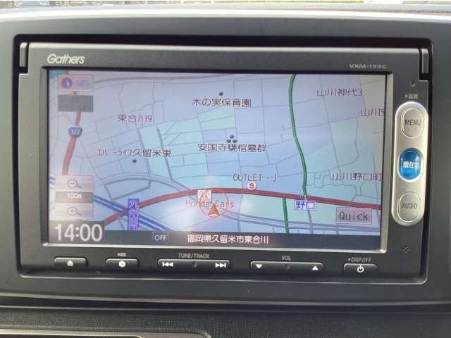 嬉しいナビ付♪これで遠出も安心です。目的地まで連れて行ってくれます。ドライブが楽しくなりますね。