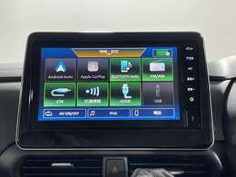 【ディスプレイオーディオ】スマホに接続すれば「Apple CarPlay」または「Android Auto」から、アプリのナビや電話・メッセージ・音楽などが利用できます！