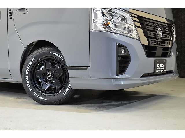■ES キャラバン フロントリップスポイラー ★即納台数多数取り揃え！気に入っていただけるお車ご提案します☆ご来店お待ちしております。シーアールエス大阪06-6852-9000