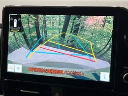 【バックカメラ】駐車時に後方がリアルタイム映像で確認できます。大型商業施設や立体駐車場での駐車時や、夜間のバック時に大活躍！運転スキルに関わらず、今や必須となった装備のひとつです！