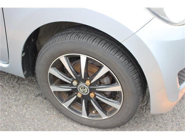 タイヤ残り溝が1.6mmになる目安として「スリップサイン」が設けられています。この車はまだまだ残っておりますので、安心してお乗り頂けます！