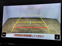 【バックカメラ】便利なバックカメラで安全確認もできます。駐車が苦手な方にもオススメな便利機能です。