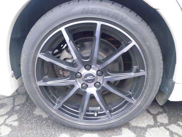 ズームダウンサス　夏17インチアルミ