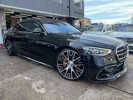 AMGライン　リアコンフォートPKG　左ハンドル　マンソリー新品22インチ　ロワリングキット　TVーKIT　純正AMGホイールタイヤ有り