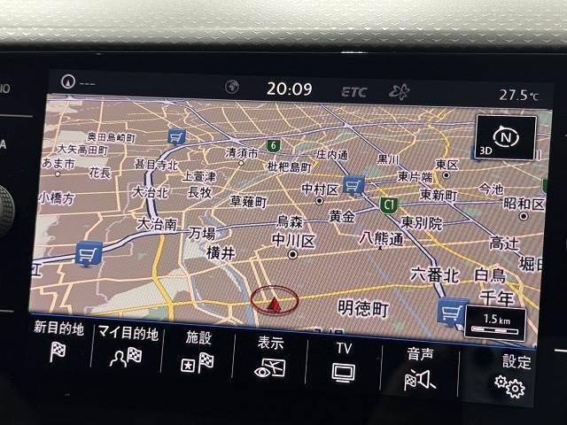 純正ナビ搭載でロングドライブも快適！