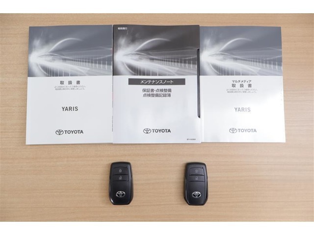 取扱説明書、メンテナンスノート完備。スマートキーは2個となります♪